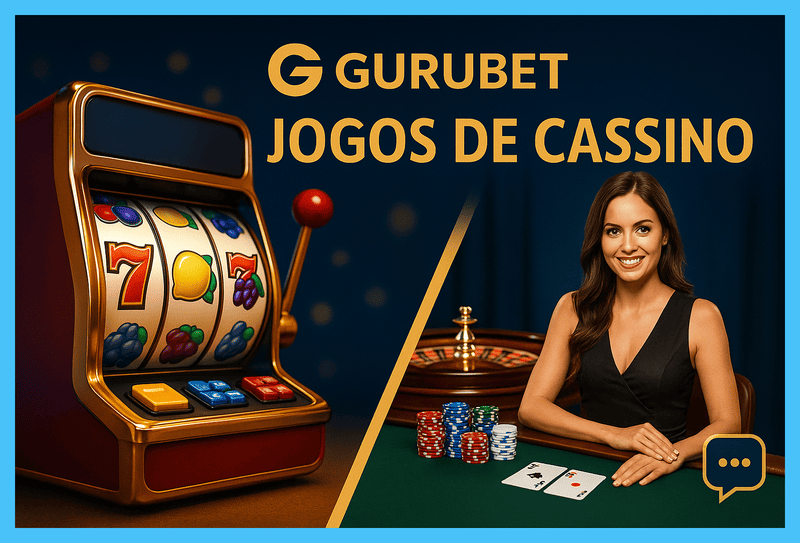 Jogos de cassino online inovadores e emocionantes na GURUBET